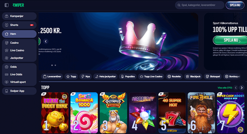 Gameplay swiper casino